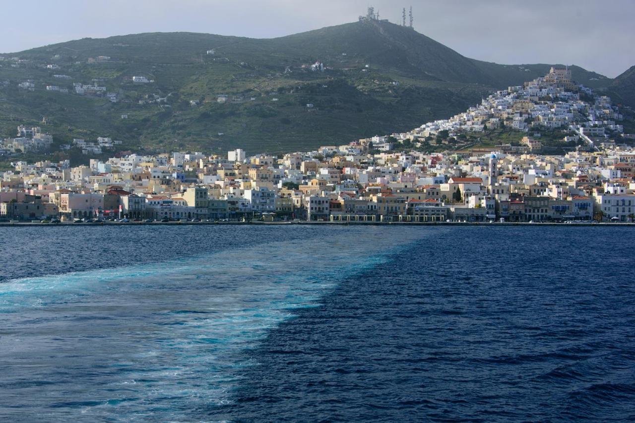 Mother'S House In Syros Aegean Sea Ποσειδωνία Εξωτερικό φωτογραφία
